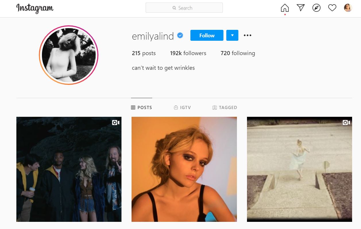 Emily Alyn Lind - Age, Height, Weight, Boyfriend, Biography, Family & Facts 18 Emily Alyn Lind has over 192+ K followers on Instagram