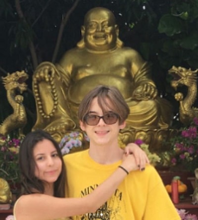 Jonah Beres Age, Height, Weight, Girlfriend, Biography, Family & Facts 14 Jonah Beres photographed with his girlfriend visiting Lord Buddha Temple