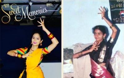 Jordar Sujatha (Bigg Boss) Wiki, Age, Husband, Height, Weight, Biography & More 10 Jordar Sujatha now and in childhood performing Bharatanatyam