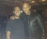 Marcel Young Wiki, Age (Michel'le's Son) Girlfriend, Height, Weight & Biography 4 Marcel Young with his father Dr. Dre