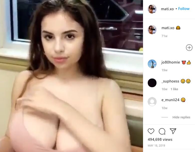 Mati Marroni Age, Height, Weight, Boyfriend, Net worth, Biography & More 16 Mati Marroni's IG debut