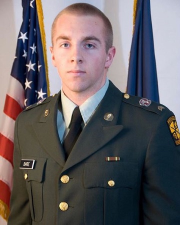 Nick Bare in the US Army