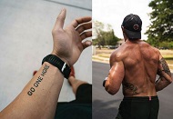 Nick Bare tattoos