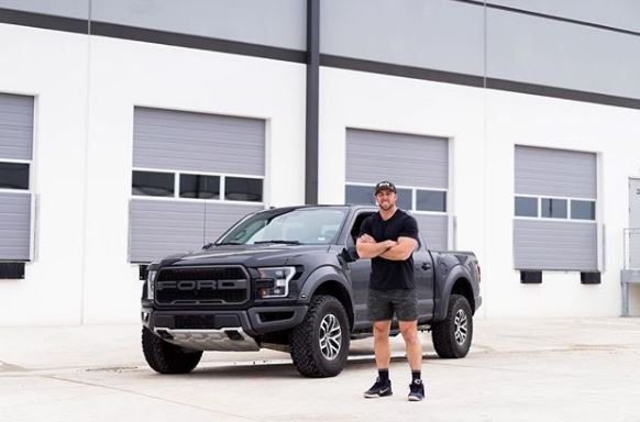 Nick Bare's car Ford Ranger Raptor