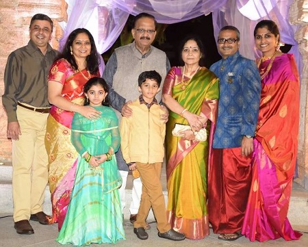 Pallavi Balasubrahmanyam Wiki, Age, Husband, Family, Biography & Facts 6 Pallavi Balasubrahmanyam with family