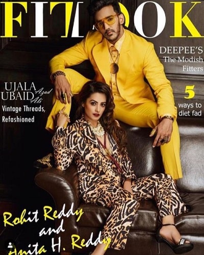 Rohit Reddy Wiki, Age (Anita Hassanandani's husband) Biography & Family 23 Rohit Reddy on the cover photo of Fitlook magazine