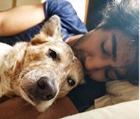 Sanam Johar Wiki, Age, Wife, Height, Caste, Family, Biography & Facts 15 Sanam Johar's dog Bumpy