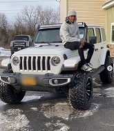 Shaquan Roberts and his car