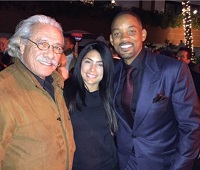 Vanessa Lyon: Age, Height, Weight, Boyfriend, Net worth & Biography 5 Vanessa Lyon with Will Smith and Edward James olmos