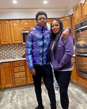 YSN Flow and his mother