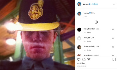 Zerkaa first post on Instagram