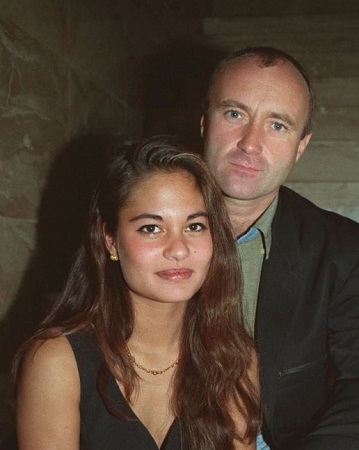 Orianne Cevey Wiki, Age (Phil Collins' Ex-Wife) Kids, Net worth, Biography & Facts 8 An old photo of Orianne Cevey with Phil Collins