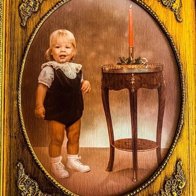 Bradley Collins childhood picture
