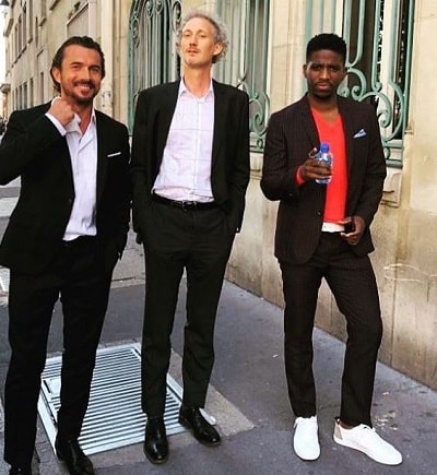Bruno Gouery Wiki, Age, Wife, Height, Net Worth, Biography & Facts 6 Bruno Gouery pictured alongside William Abadie and Samuel Arnold