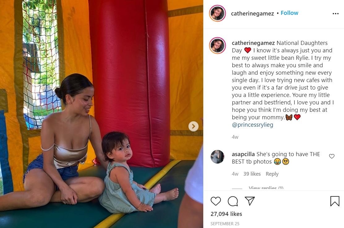 Catherine Gamez Wiki, Age, Boyfriend, Family, Height, Biography & More 19 Catherine Gamez paid tribute to her daughter Rylie García on National Daughter's Day on September 25, 2020