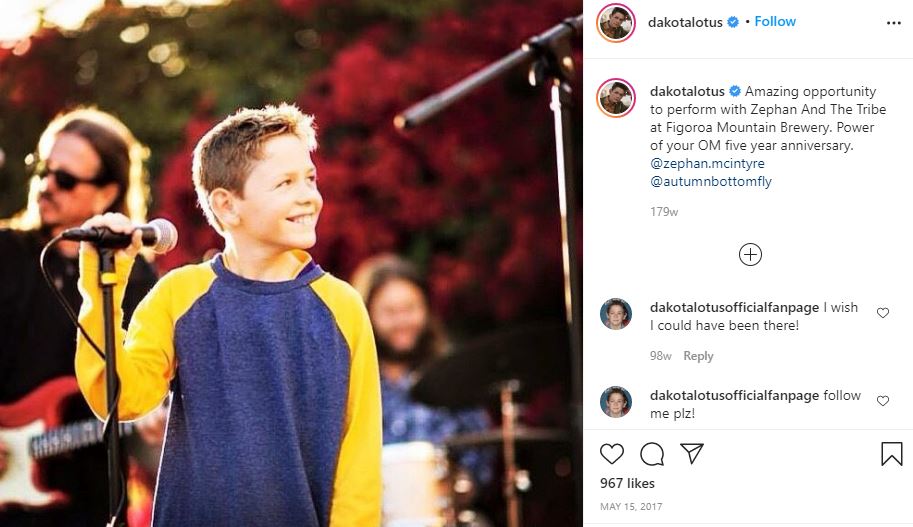 Dakota Lotus performed with Zephan And The Tribe at Figueroa Mountain Brewery