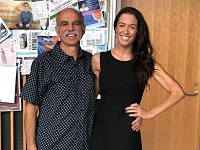 Daniela Dib Wiki, Age, Height, Weight, Husband, Biography & Facts 7 Daniela Dib with her father