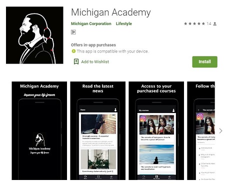 David Michigan Wiki, Age, Wife, Height, Family, Biography & Trivia 11 David Michigan's Google Play Store app