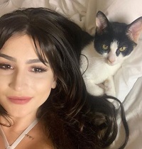 Fandy's pet cat
