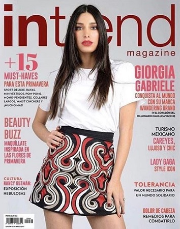 Giorgia Gabriele Wiki, Age, Husband, Height, Family, Biography & Facts 17 Giorgia Gabriele on the cover page of Intrade magazine