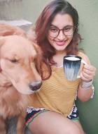 Gunnjan Aras Wiki, Age, Boyfriend, Height, Family, Biography & Facts 6 Gunnjan Aras and her pet dog