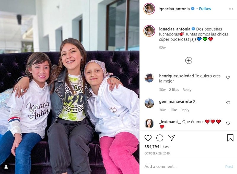Ignacia Antonia Wiki, Age, Boyfriend, Height, Family, Biography & More 42 Ignacia Antonia supports Cancer Fighting Organizations