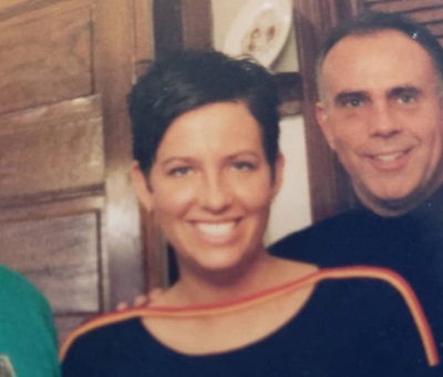 Jacquelyn Smith teenage picture with her dad