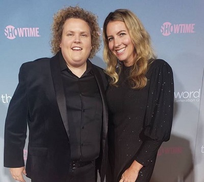 Jacquelyn Smith with her spouse Fortune Feimster
