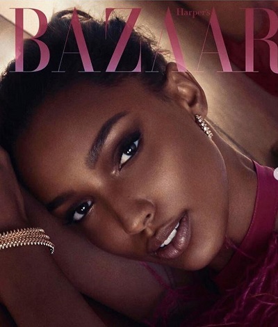 Jasmine Tookes Height, Weight, Age, Boyfriend, Biography & Facts 13 Jasmine Tookes on the cover page of Harper's Bazaar Magazine