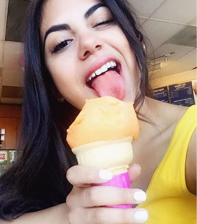 Jearnest Corchado loves ice cream