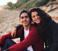 Jearnest Corchado with her brother Christian Corchado