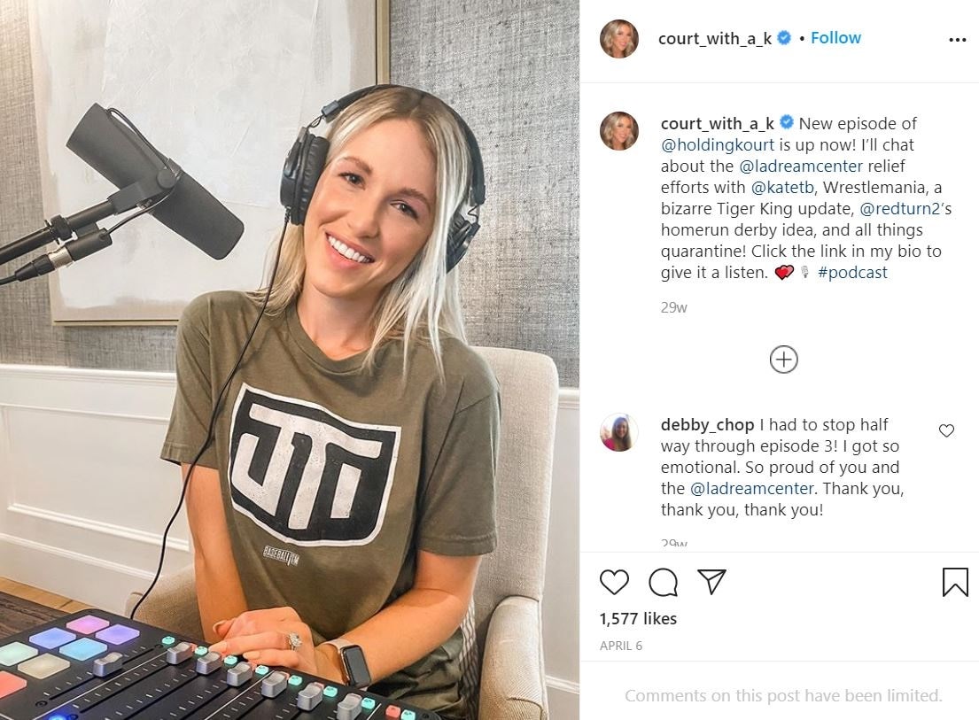 Kourtney Pogue Wiki, Age, Husband, Height, Family, Biography & More 22 Kourtney Pogue and Justin Turner started a podcast Holding Kourt