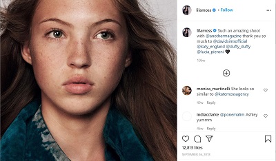 Lila Moss Height, Weight, Age, Boyfriend, Family, Biography & Facts 14 Lila Moss first Instagram Post