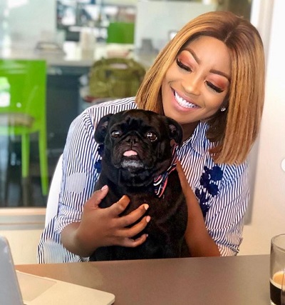 Lorna Maseko Wiki, Age, Husband, Family, Net worth, Biography & More 17 Lorna Maseko with her favourite dog