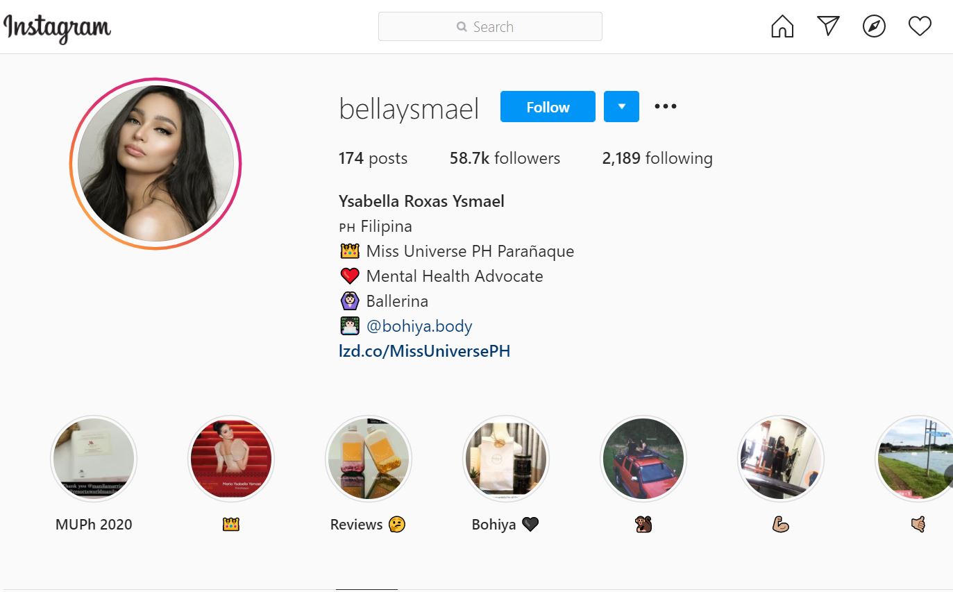 Maria Ysabella Ysmael Height, Weight, Age, Biography, Family & More 18 Maria Ysabella Ysmael Instagram account