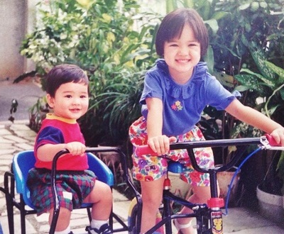 Michele Gumabao Height, Weight, Age, Boyfriend, Family, Biography & More 12 Michele Gumabao childhood picture with her brother