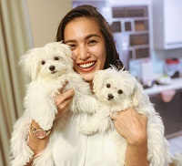 Michele Gumabao Height, Weight, Age, Boyfriend, Family, Biography & More 6 Michele Gumabao with her pet