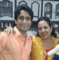 Pradeep Bhandari Wiki, Age, Wife, Family, Salary, Biography & Facts 6 Pradeep Bhandari with his sister Shilpa Bhandari Pinto