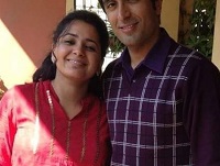Pradeep Bhandari Wiki, Age, Wife, Family, Salary, Biography & Facts 7 Pradeep Bhandari with his sister Shubhra Bhandari