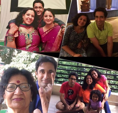 Pradeep Bhandari Wiki, Age, Wife, Family, Salary, Biography & Facts 10 Pradeep Bhandari with his sisters and mom
