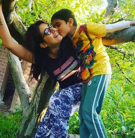 Preetika Chauhan (Actress) Wiki, Age, Husband, Family, Biography & More 16 Preetika Chauhan with her nephew
