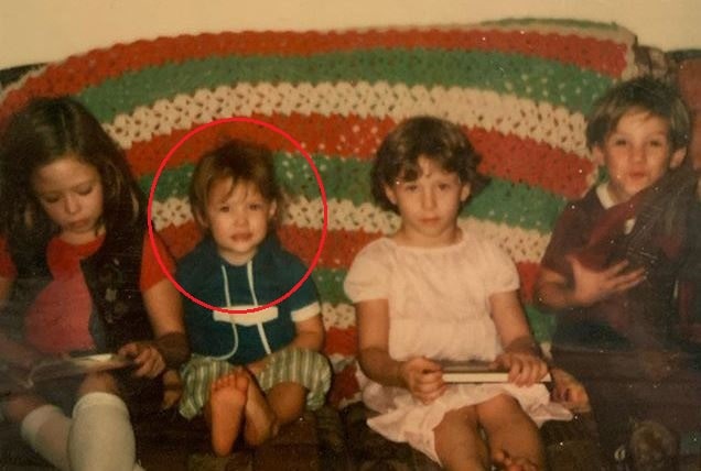 Randi Martin's childhood picture with her siblings