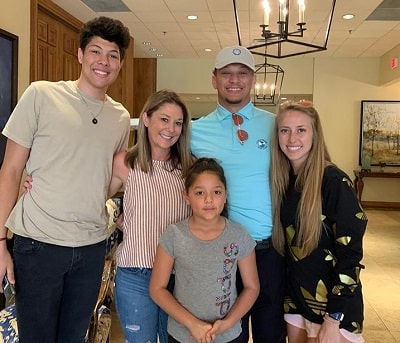 Randi Mahomes' family