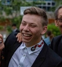 Stine Schyberg son Malcolm Van Haalen