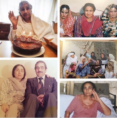 Tahirah Sharif's grandmother and family photos