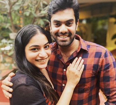 Udbhav Raghunandan Wiki (Punarnavi's Husband) Age, Movies, Biography & Facts 2 Udbhav Raghunandan with his co actor Punarnavi Bhupalam