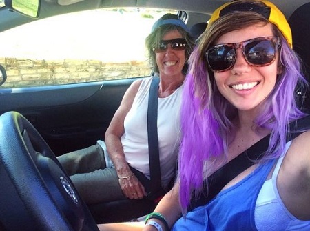 Alanah Pearce with her mother Susan