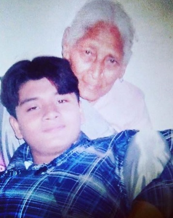 Lil Golu: Wiki, Age, Girlfriend, Height, Family, Biography & More 11 An old picture of Lil Golu with his grandmother