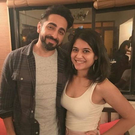 Anshul Chauhan: Wiki, Age, Husband, Height, Family, Biography & More 2 Anshul Chauhan with Ayushmann Khurrana