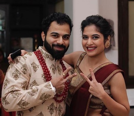 Anshul Chauhan: Wiki, Age, Husband, Height, Family, Biography & More 9 Anshul Chauhan with her brother Shivank Chauhan